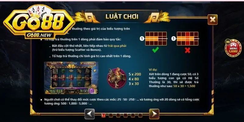 Hướng dẫn chơi Sơn Tinh Thuỷ Tinh Go88 đơn giản cho tân thủ 3 Anh em nên dành thời gian nghiên cứu rõ luật trước khi chơi
