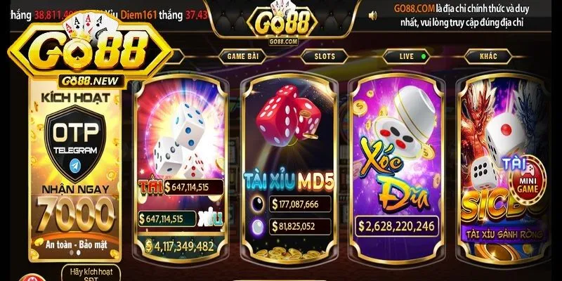 Bí kíp chơi Tài Xỉu Go88 từ cao thủ cho anh em tham khảo 1 Tài Xỉu Go88 được đánh giá cao bởi mang lại những giây phút giải trí trọn vẹn