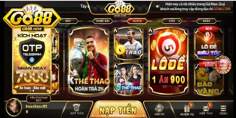 Thể thao Go88 - Thiên đường cá cược đẳng cấp hàng đầu 2025 1 Thể thao tại Go88 thu hút sự quan tâm và chú ý đặc biệt từ cộng đồng game thủ